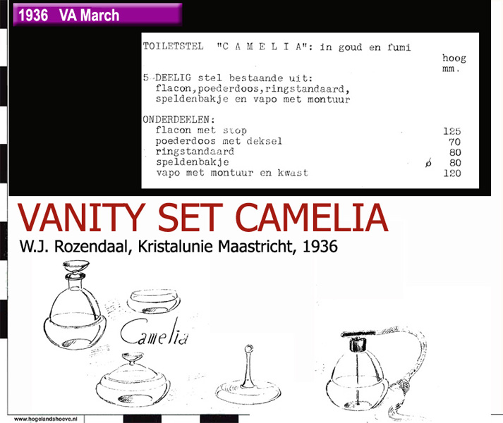 36-91 vanity set camelia