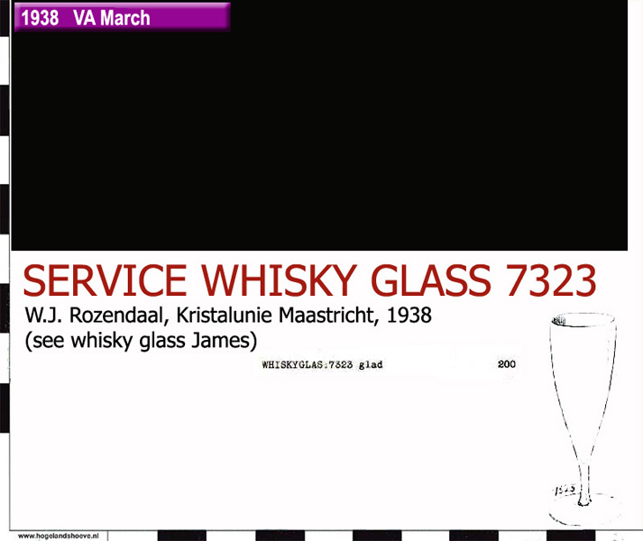 38-1 service whisky glass 7323