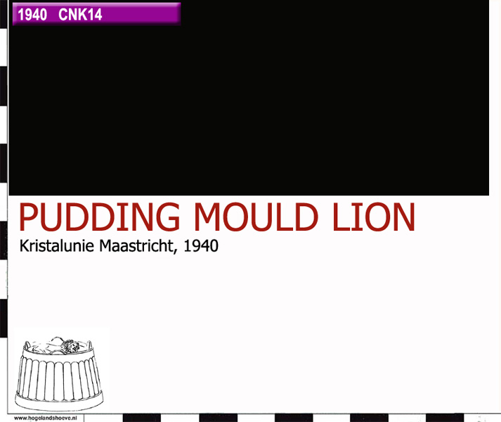 40-94 pudding mould lion
