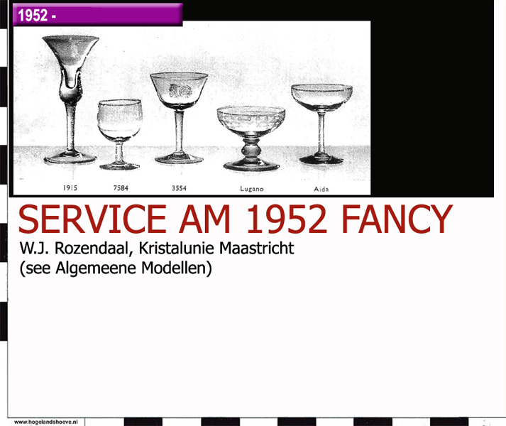 52-1 service pattern AM1952 fancy