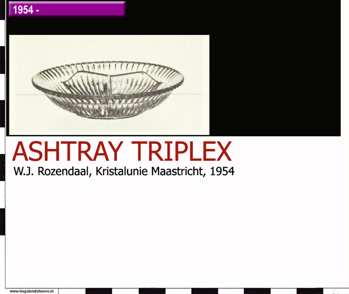 54-95 ashtray triplex