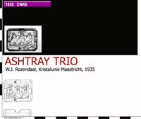 35-95 ashtray trio